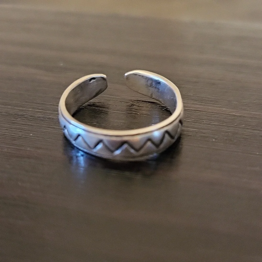 925 Silver Adjustable Toe Ring